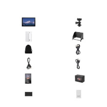 -L1 Moniteur de Terrain 7 Pouces pour Caméra, Écran Tactile IPS 4K, LUT 3D, Moniteur de Réalisation, Affichage pour Enregistrement en Studio