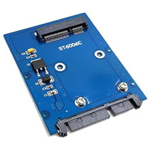 Adapter Dysku SSD PCI-E MSATA Typu Slim Type do Dysku Twardego 2,5" 3.0 22-Pin PCBA