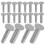 28Paires Goujons Acier Pour Assemblage Couteaux Argent 10