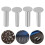 28Paires Goujons Acier Pour Assemblage Couteaux Argent 11