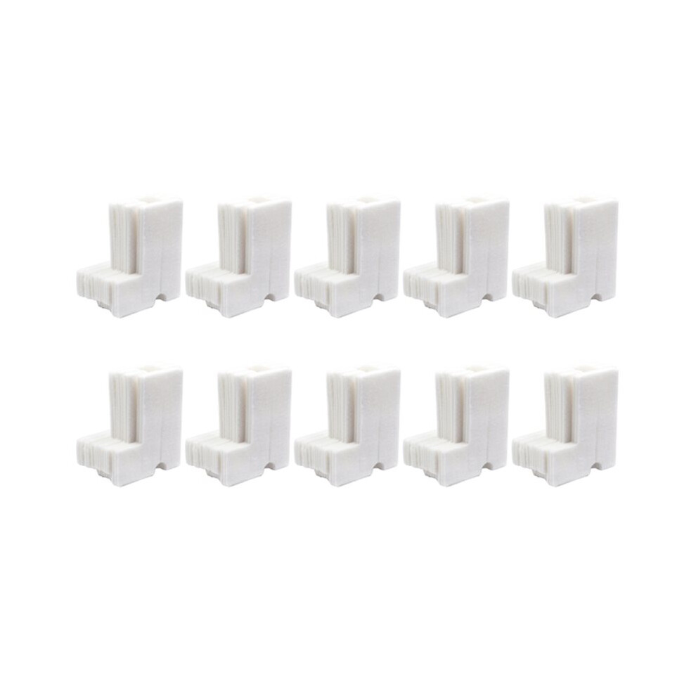 10Pcs T04d1 F170 Maintenance Box Ink Sponge Replacement For Wf-2800, Xp-5100, L6168, L6198, L6170, L6190, L6160 White 6031612519608