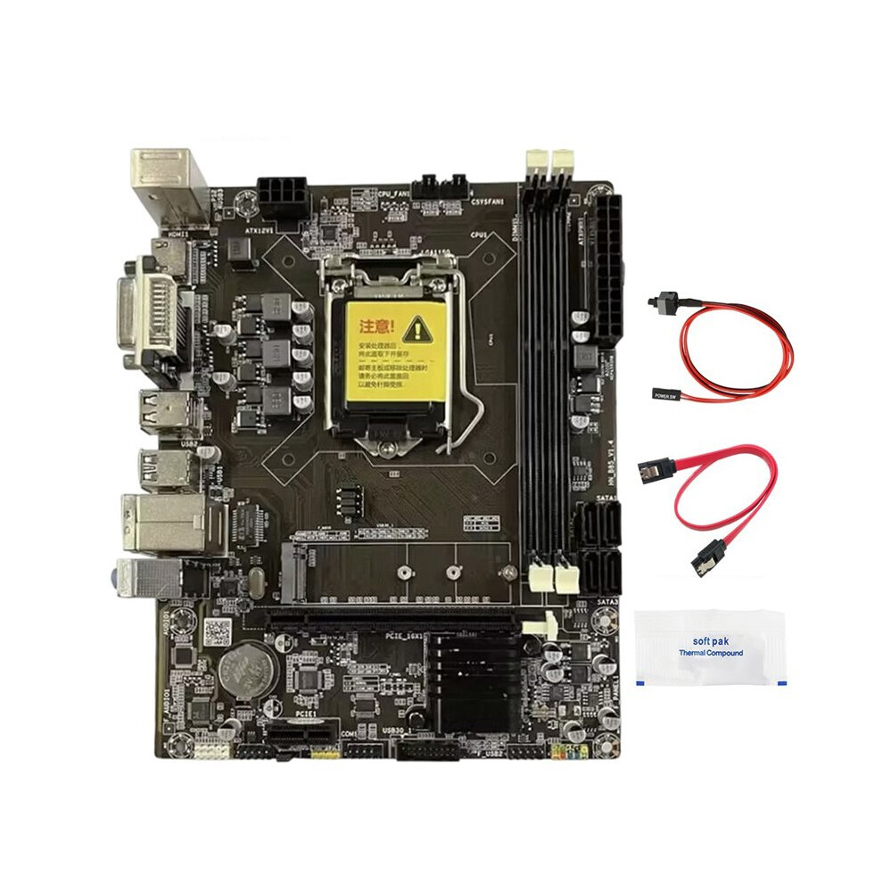 Hnb85 Motherboard Lga1150 Ddr3 Hd+Vga+Dvi M.2 Nvme Pci Express 16X Gigabit Ethernet Hnb85 Computer Motherboard 4711482266605