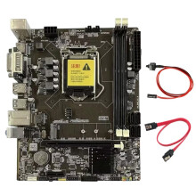 Placa Base HNB85 LGA1150 DDR3 HD+VGA+DVI M.2 NVME PCI Express 16X Gigabit Ethernet Placa Base HNB85 Gaming