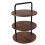 Space-Saving Wood Tiered Serving Stand for Pizza and Cake Display 5