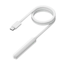 For Pencil 2nd Magnetic Charging Adapter Nylon Braided Cable Type C Charger Cable with Indicator Light