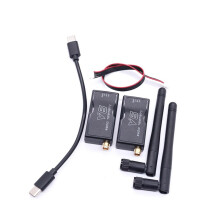 Módulo de Transmisión de Datos Aéreos y Terrestres 3DR Radio Telemetry V6 de 1000 MW con Cables OTG para 6C PRO de 915 MHz
