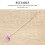 Interactive Violet Acrylic Betta Fish Training Stick for Tanks 4