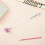 Interactive Violet Acrylic Betta Fish Training Stick for Tanks 8
