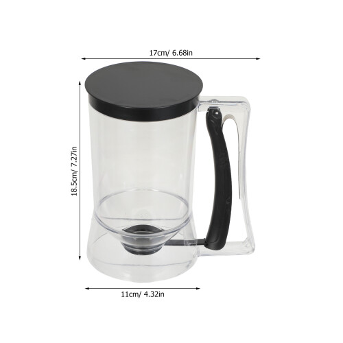 Black Baking Funnel Batter Dispenser for Pancake Cupcake 1