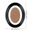 Oval Wooden Picture Frame 10 Inch Black 3
