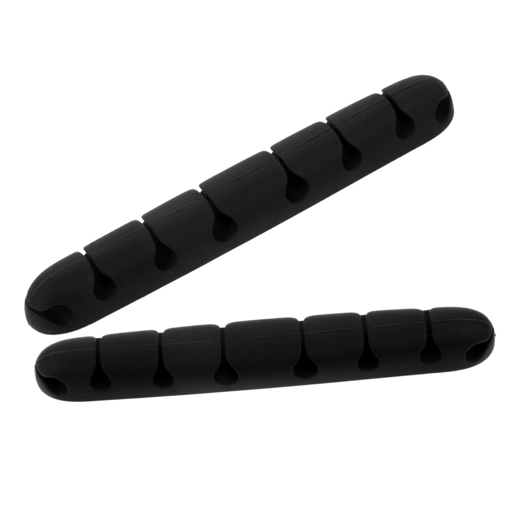 2Pcs Desktop Cable Organizer With Traceless Adhesive Cord Holder For Charging And Data Cables 9330225823377