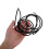 4-Pin Waterdichte Sensor Kabel Zwart Plastic+metaal Industriële 7