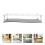 Portable Black Acrylic Display Rack for Whiskey Cups 6