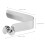 12Pcs Durable Silver Crutch Snap Clips for Secure Cane Connection 2
