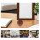 4Pcs Coffee Wood Scent Diffusers Fruit Shape for Home and Office 3