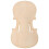 Light Brown Violin Luthier Top Piece Wood for DIY Craft Projects 1