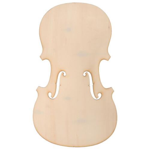 Light Brown Violin Luthier Top Piece Wood for DIY Craft Projects