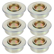 6Pcs Durable Steel Wheelchair Front Caster Bearings for Walker Parts