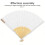 3Pcs DIY Wooden Hand Fan Frame Multi Color Fan Making Material 6