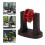 3Pcs Red Miniature Waterwheel Plastic Decor for Aquarium Water Feature 6