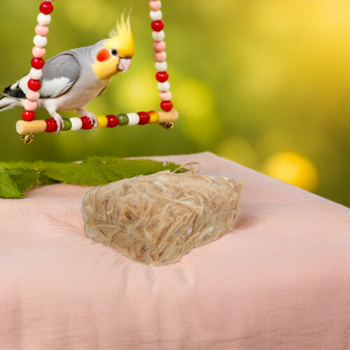 Fiber Bird Bedding for Small Birds and Wild Nesting 2