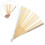 3Pcs DIY Wooden Hand Fan Frame Multi Color Fan Making Material 10