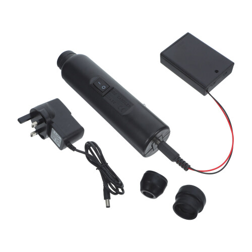 Egg Candle Tester Zwart PP - Draagbare LED Lichtei Controle