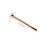Durable Copper Plated Bathtub Flexible Drain Pipe Replacement Kit 2