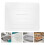 Transparent 1/4 Size Hotel Pan Lid with Handle for Catering 11
