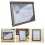 Rustic Coffee Wood Award Plaque Frame with Uv Protection Acrylic 6