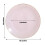 25 cm runda plasttallrikar i blush rose guld (10-pack) 3