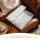 Grey Electric Heating Pad Cover Plush Flannel Sleeve Comfortable 4