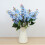 White Milk Jug Vase – Rustic Farmhouse Decor 2