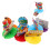 7Pcs Back to School Multi Paper Honeycomb Party Table Decorations 4