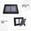 Black Wood Wall Mounted Trading Card Storage Display Boxes 4