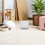 4Pcs Plastic Rabbit Feeder Box for Cage Automatic Hay Dispenser White 9