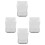 4Pcs Plastic Rabbit Feeder Box for Cage Automatic Hay Dispenser White 10