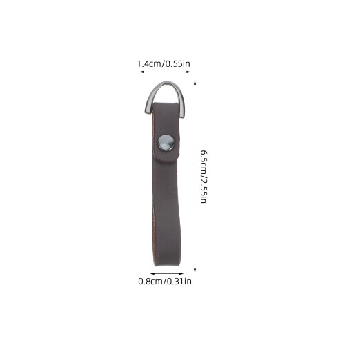 6Pcs Zipper Puller Set with Metal Ring for Bags and Jackets 1