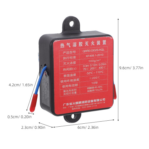 Multi Color Automatic Aerosol Fire Extinguisher for Car and Home 1