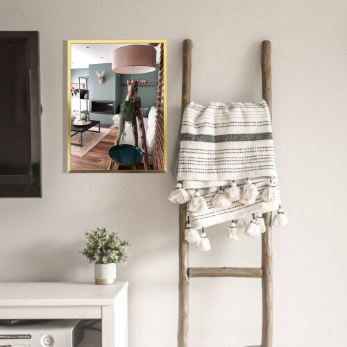 Aluminium Photo Frame Gold A3 Desk Display 2