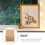 Aluminium Photo Frame Gold A3 Desk Display 4