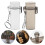 2Pcs Outdoor Waterproof Plastic Lighter Case with Keychain Holder 7