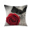Kayannuo efterårspudebetræk 18x18 tommer rosedesign 2
