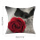 Kayannuo efterårspudebetræk 18x18 tommer rosedesign 3