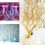 Manzanita Centerpiece Tree with 8 Crystal Chains 5