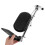 Adjustable Black Wheelchair Leg Rest Padded Footrest Replacement 7
