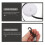 White Small Pet Retractable Leash Durable Nylon Rope for Walking 6