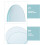6Pcs Concave Convex Optical Glass Lenses Durable for Science Class 5