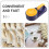 Dark Blue Handheld Dumpling Maker Press Mold for Home Cooking 5