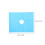 50Pcs Durable Disposable Face Rest Covers Sky-Blue Nonwoven for Spas 2